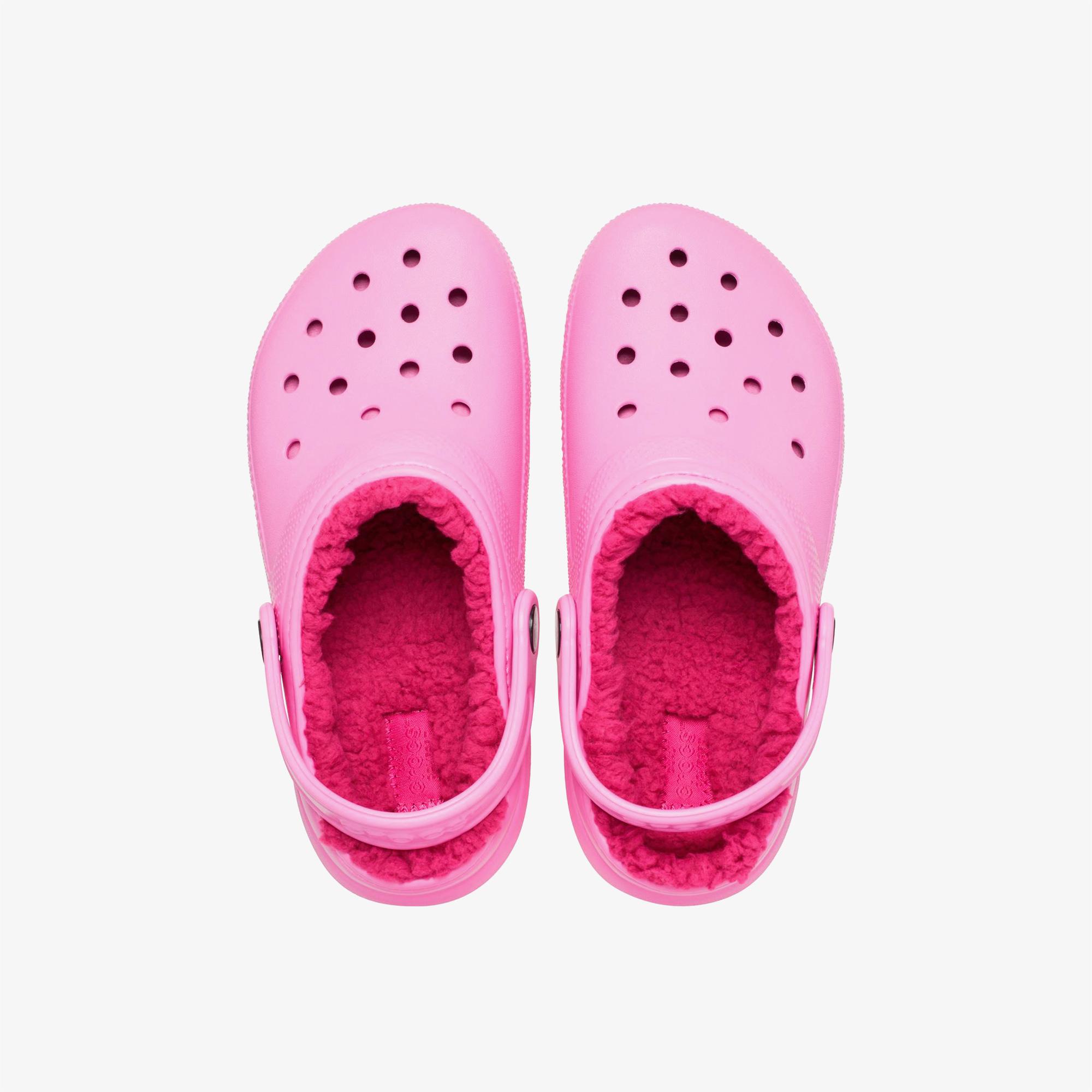 Crocs Classic Lined Clog Lifestyle Slippers Pembe Terlik