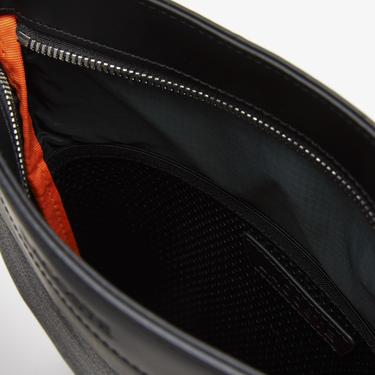  The Blend Erkek Monogram Siyah Postacı Çantası