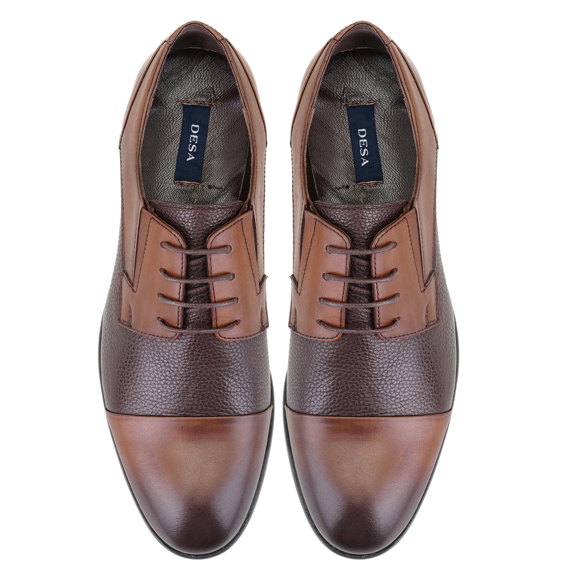 Kalia Kahve Erkek Deri Klasik Ayakkabı