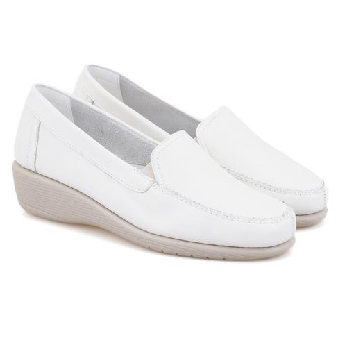  Kadın Beyaz DesaComfort Deri Günlük Ayakkabı