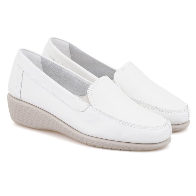  Kadın Beyaz DesaComfort Deri Günlük Ayakkabı