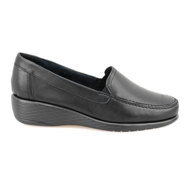  Kadın Siyah DesaComfort Deri Günlük Ayakkabı