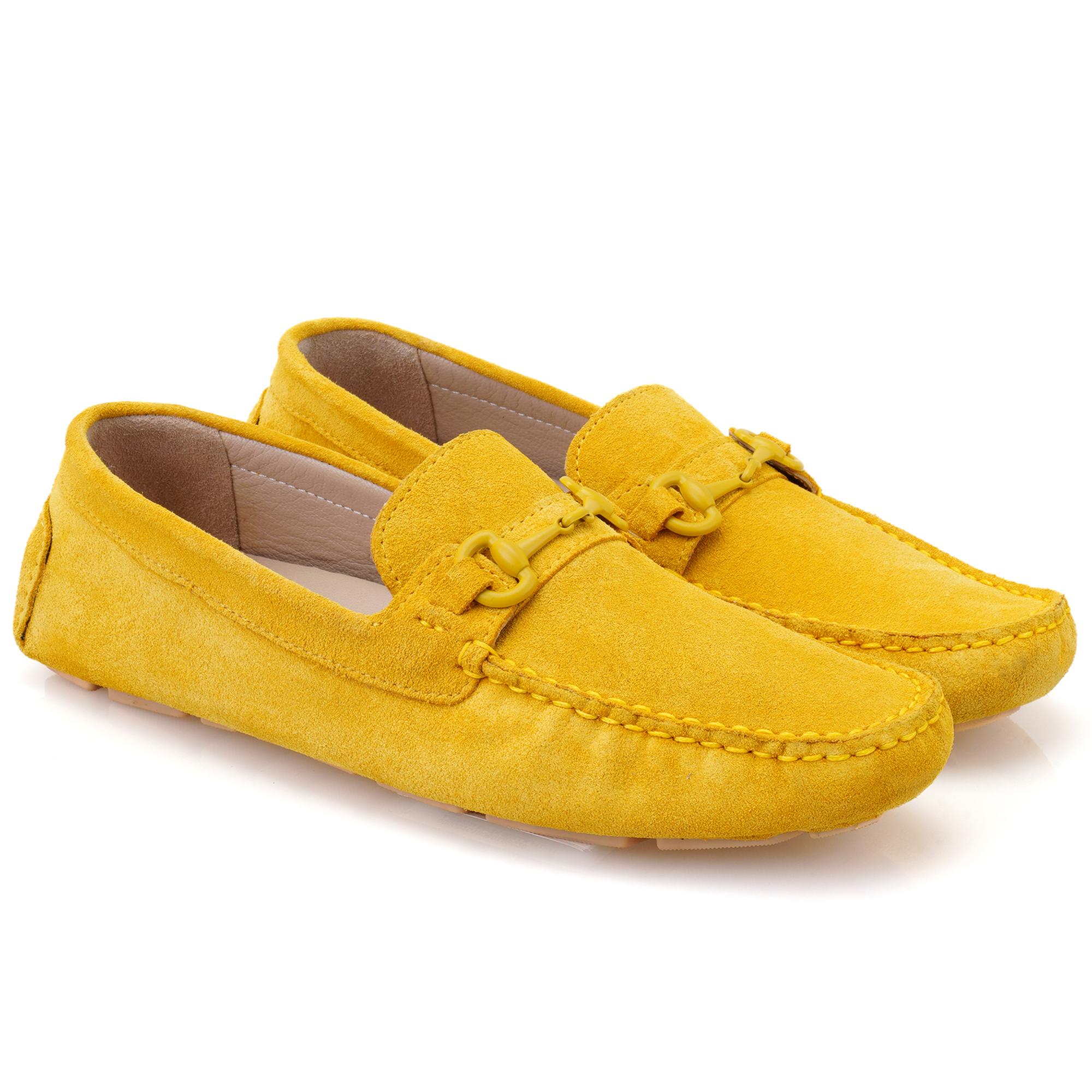 Kaiya Sarı Erkek Günlük Süet Deri Ayakkabı