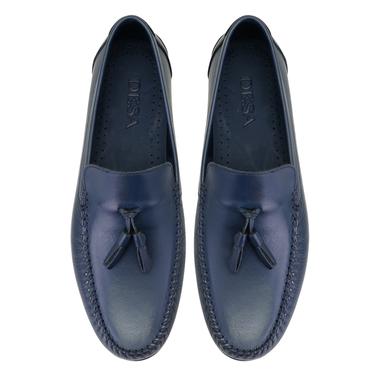  Cralar Lacivert Erkek Deri Loafer