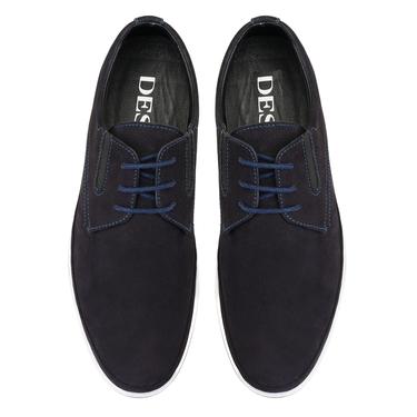  Celia Lacivert Erkek Deri Günlük Ayakkabı