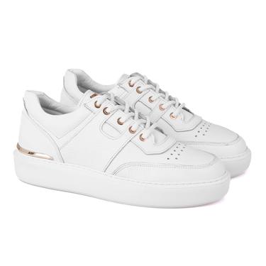  Astrid Beyaz Erkek Deri Spor Ayakkabı