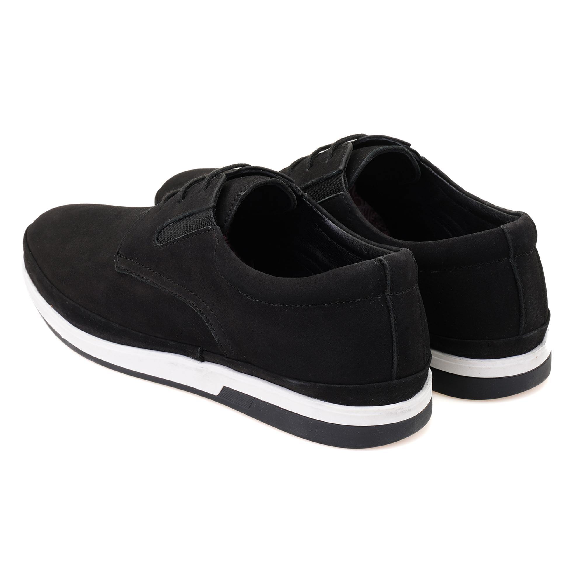 Celia Siyah Erkek Deri Günlük Ayakkabı