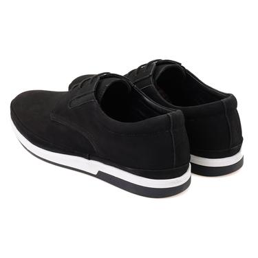  Celia Siyah Erkek Deri Günlük Ayakkabı