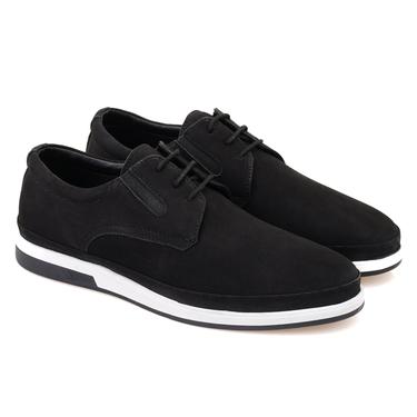  Celia Siyah Erkek Deri Günlük Ayakkabı