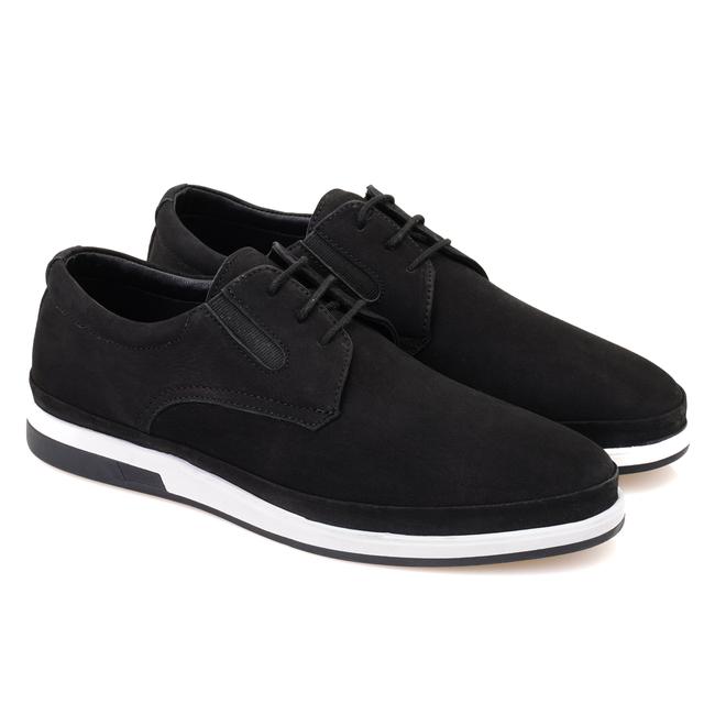  Celia Siyah Erkek Deri Günlük Ayakkabı