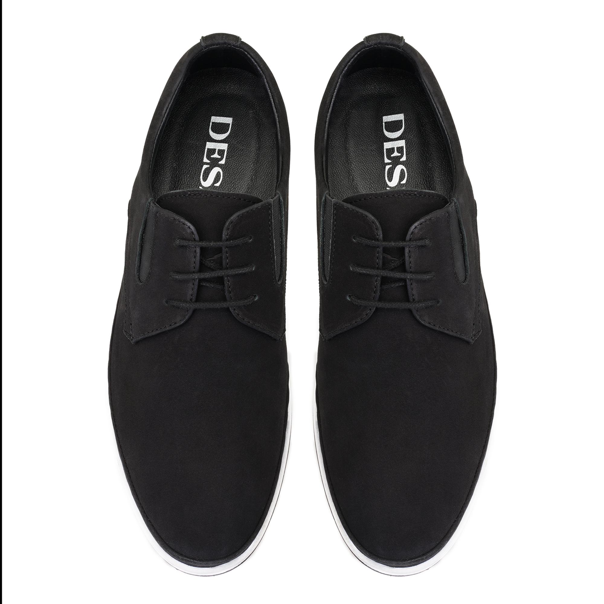 Celia Siyah Erkek Deri Günlük Ayakkabı