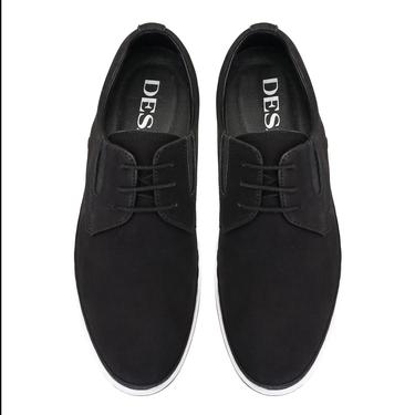  Celia Siyah Erkek Deri Günlük Ayakkabı