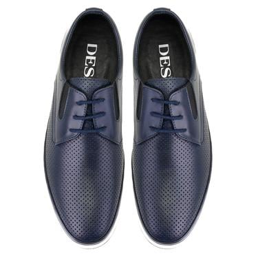  Celia Lacivert Erkek Deri Günlük Ayakkabı