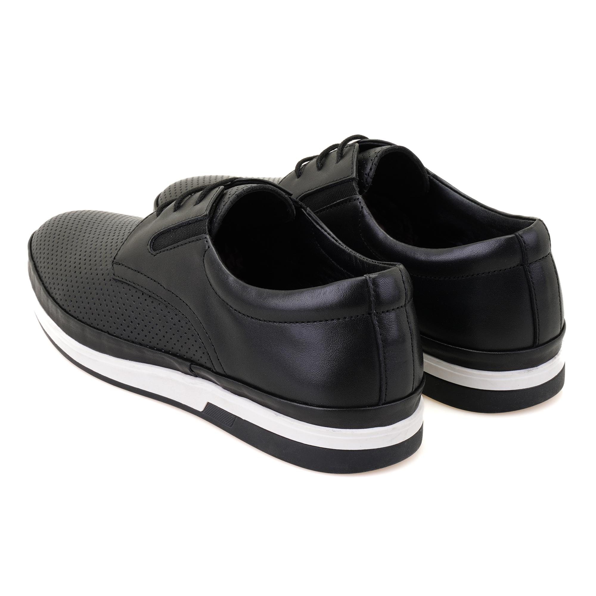 Celia Siyah Erkek Deri Günlük Ayakkabı