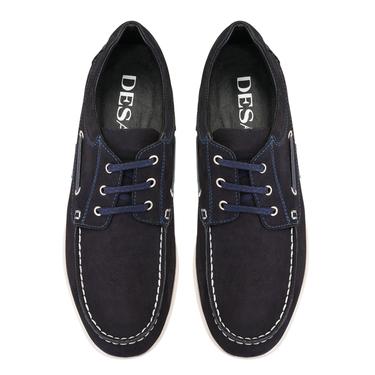  Cindy Lacivert Erkek Deri Günlük Ayakkabı