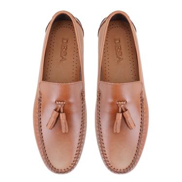  Cralar Taba Erkek Deri Loafer