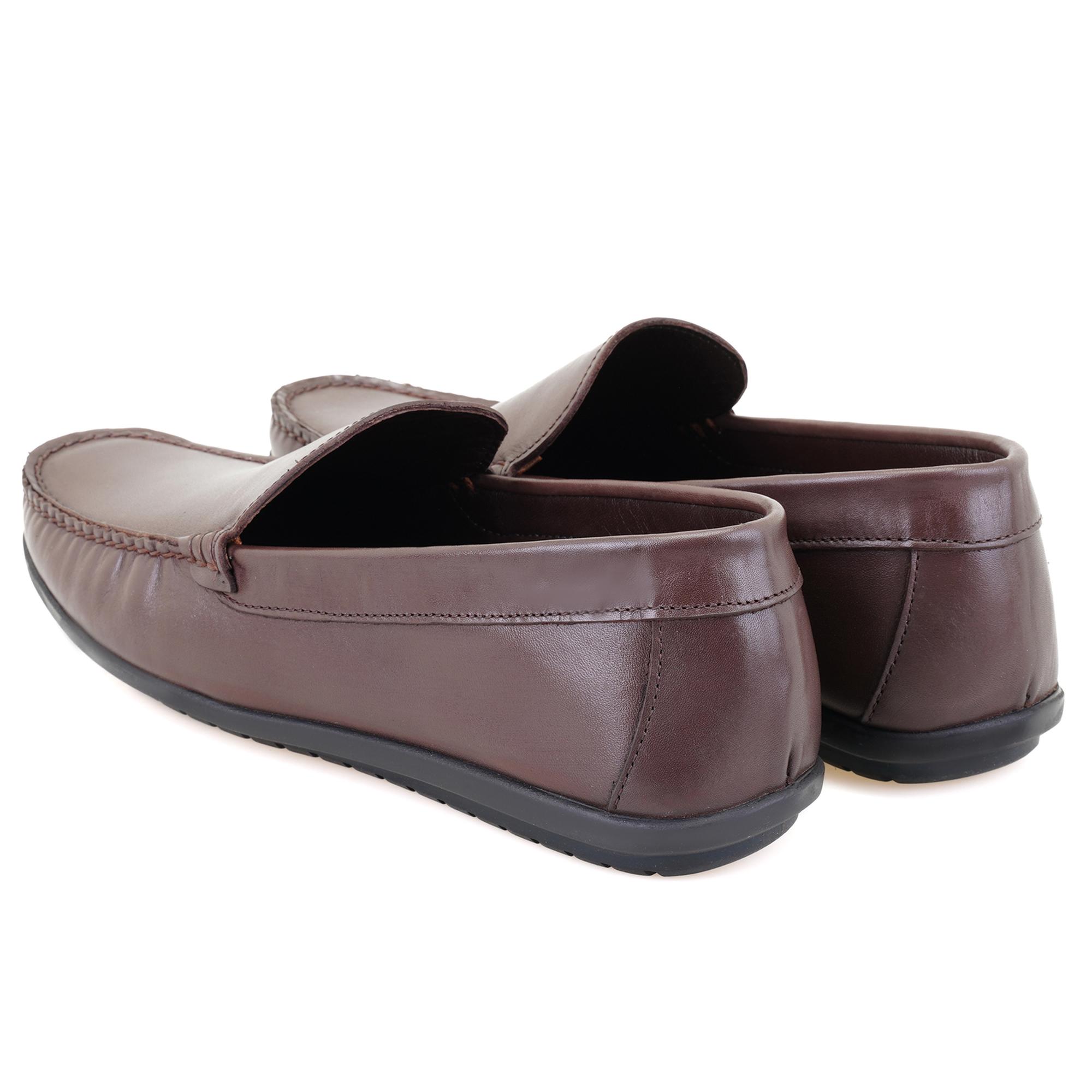 Ciara Kahve Erkek Deri Loafer