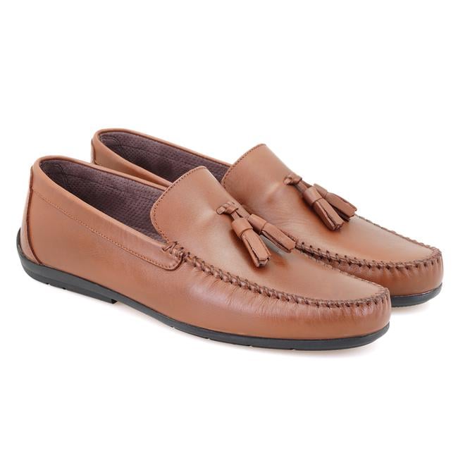  Cralar Taba Erkek Deri Loafer