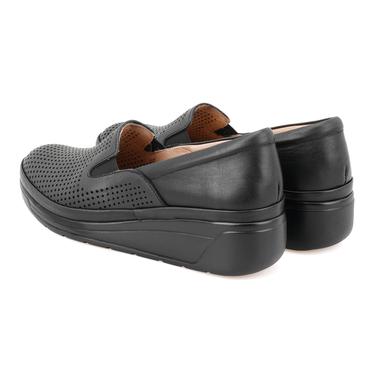  Avery Siyah Kadın Deri Günlük Ayakkabı