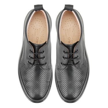  Brenna Siyah Kadın Deri Günlük Ayakkabı