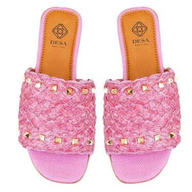  Kadın Kahve Hasır Terlik