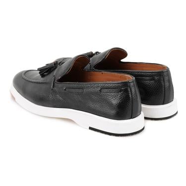  Dania Siyah Erkek Deri Günlük Ayakkabı