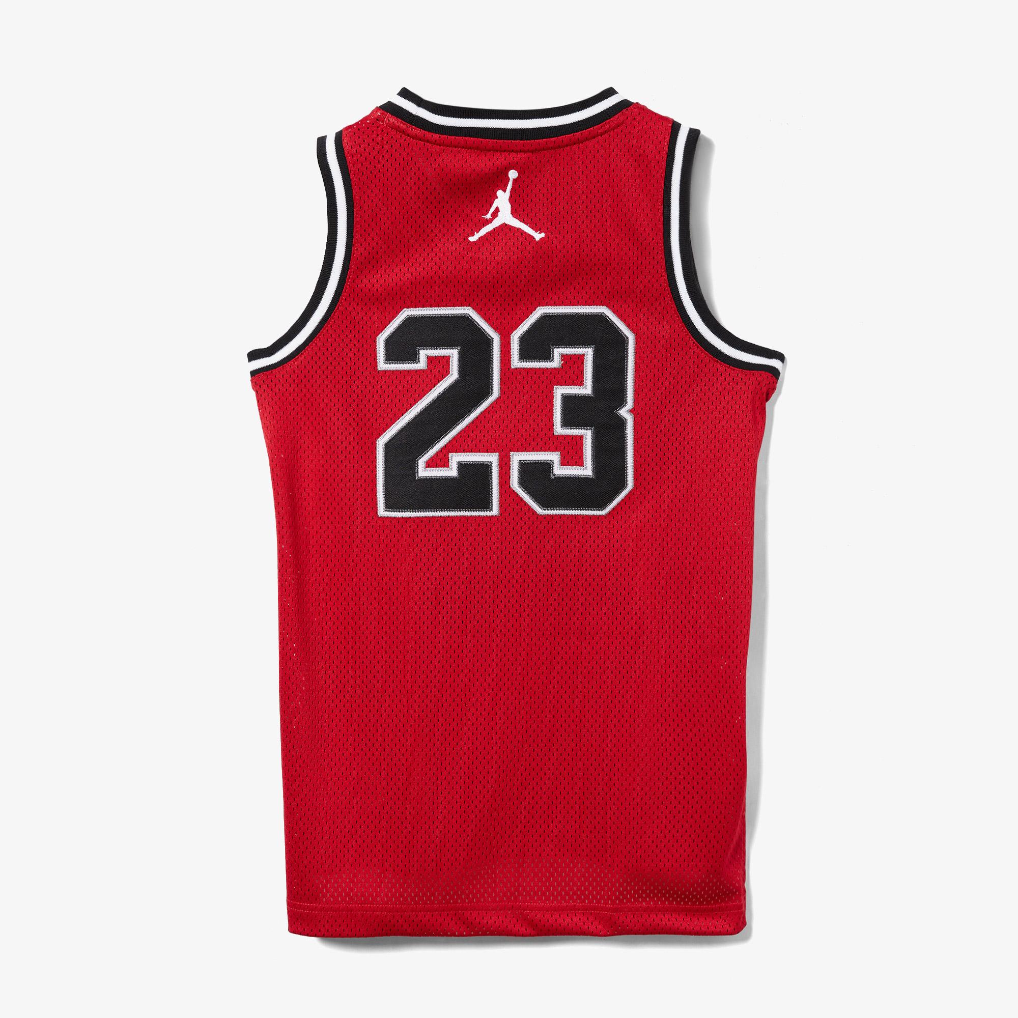 Jordan 23 Jersey Çocuk Kırmızı Kolsuz T-Shirt