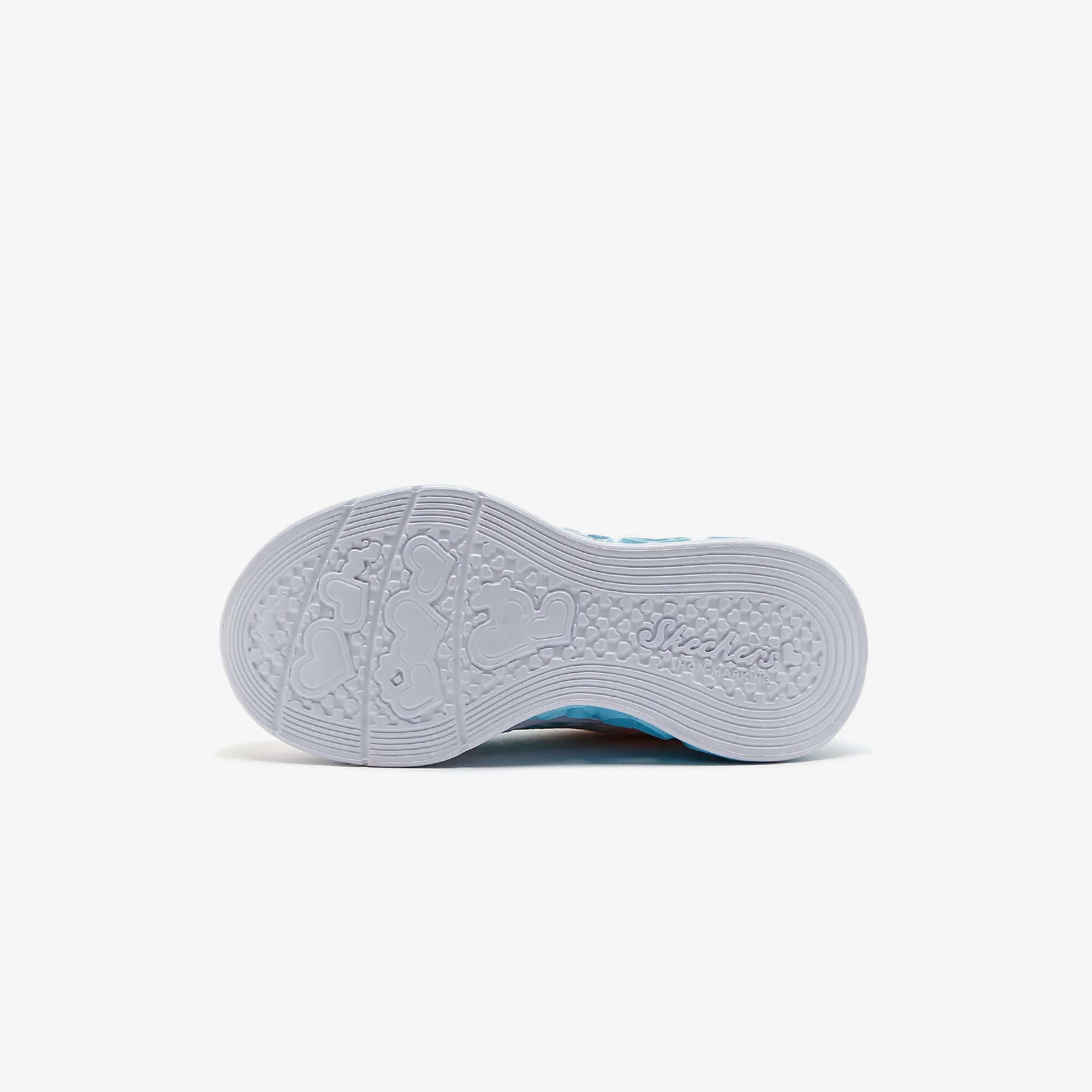 Skechers Skechers Flutter Heart Lights-Loves Wi Çocuk Beyaz Spor Ayakkabı Sneaker | FashFed Beyaz - 7. görsel