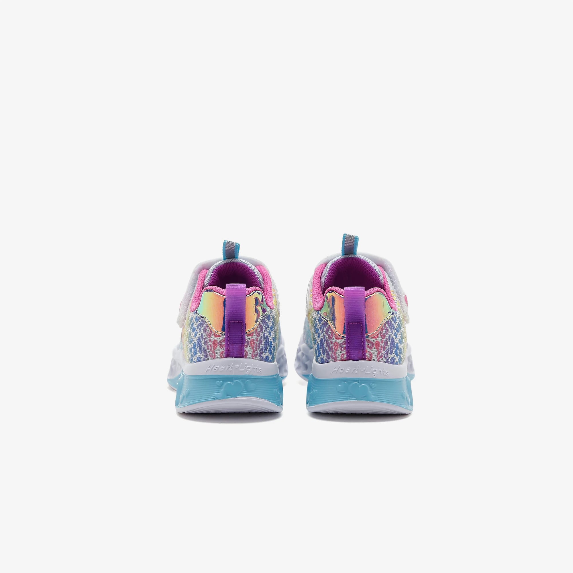 Skechers Skechers Flutter Heart Lights-Loves Wi Çocuk Beyaz Spor Ayakkabı Sneaker | FashFed Beyaz - 3. görsel