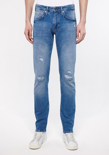  Mavi Jake Mavi Yırtıklı Street Jean Pantolon 0042283796