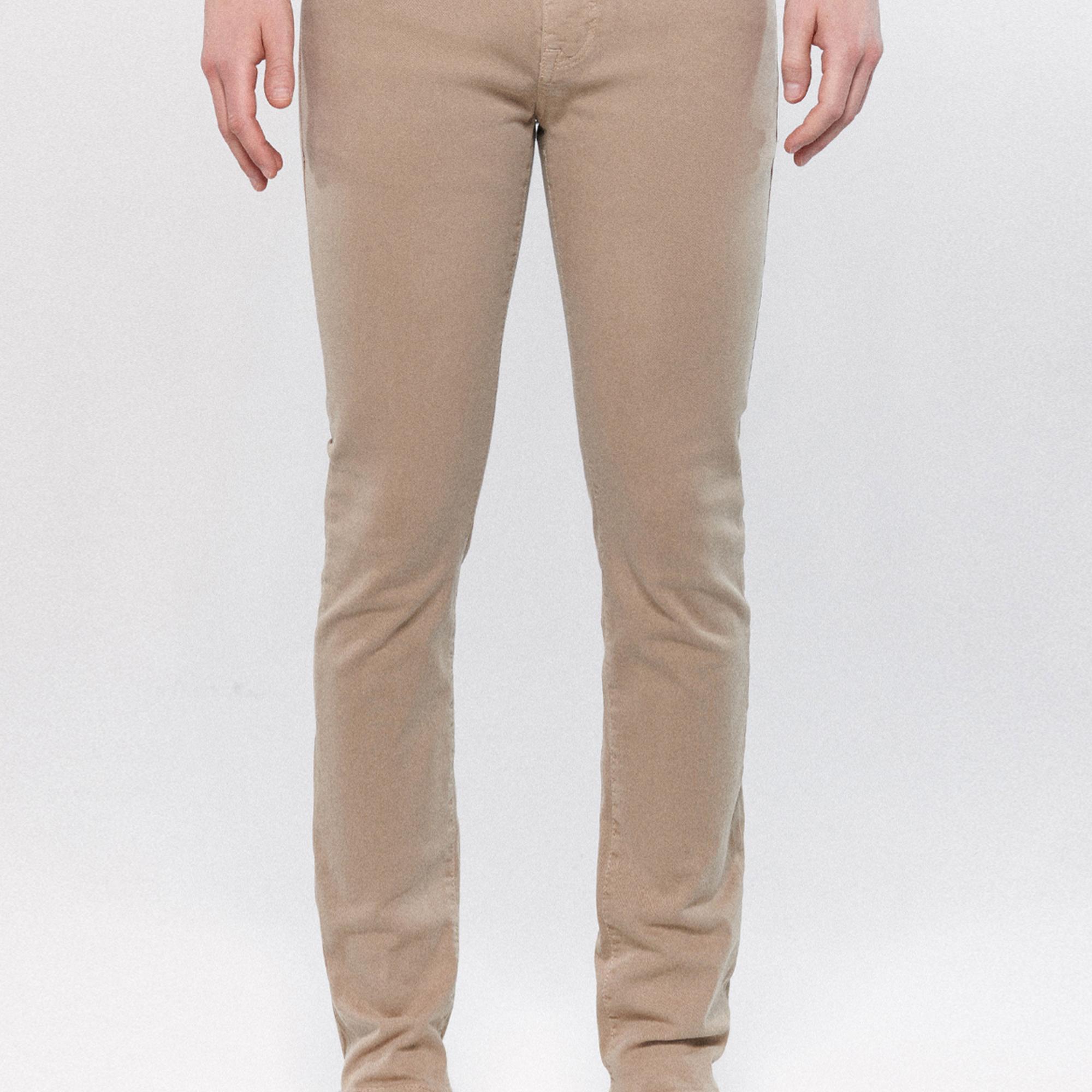 Mavi Jake Bej Comfort Gabardin Pantolon 0042281549