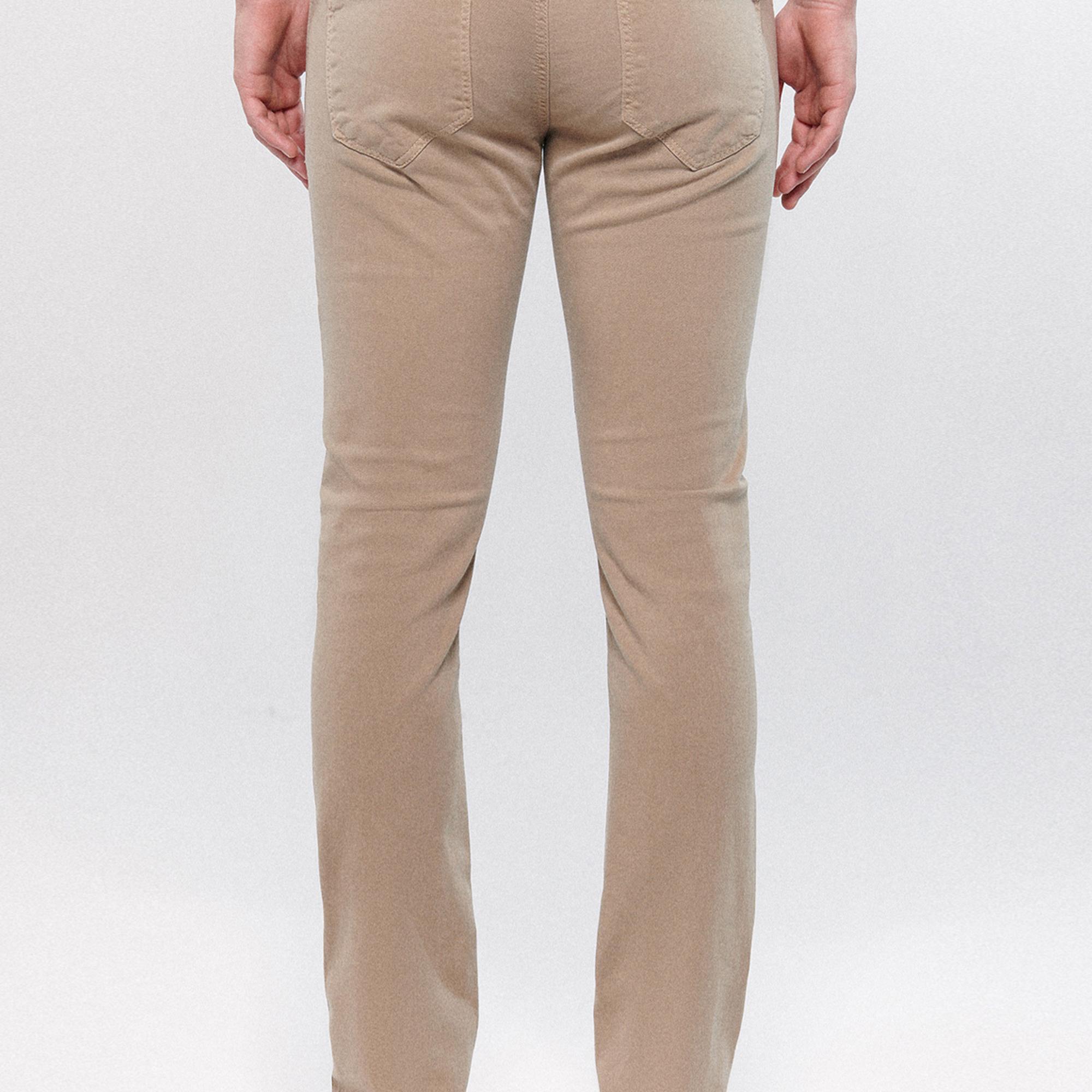 Mavi Jake Bej Comfort Gabardin Pantolon 0042281549