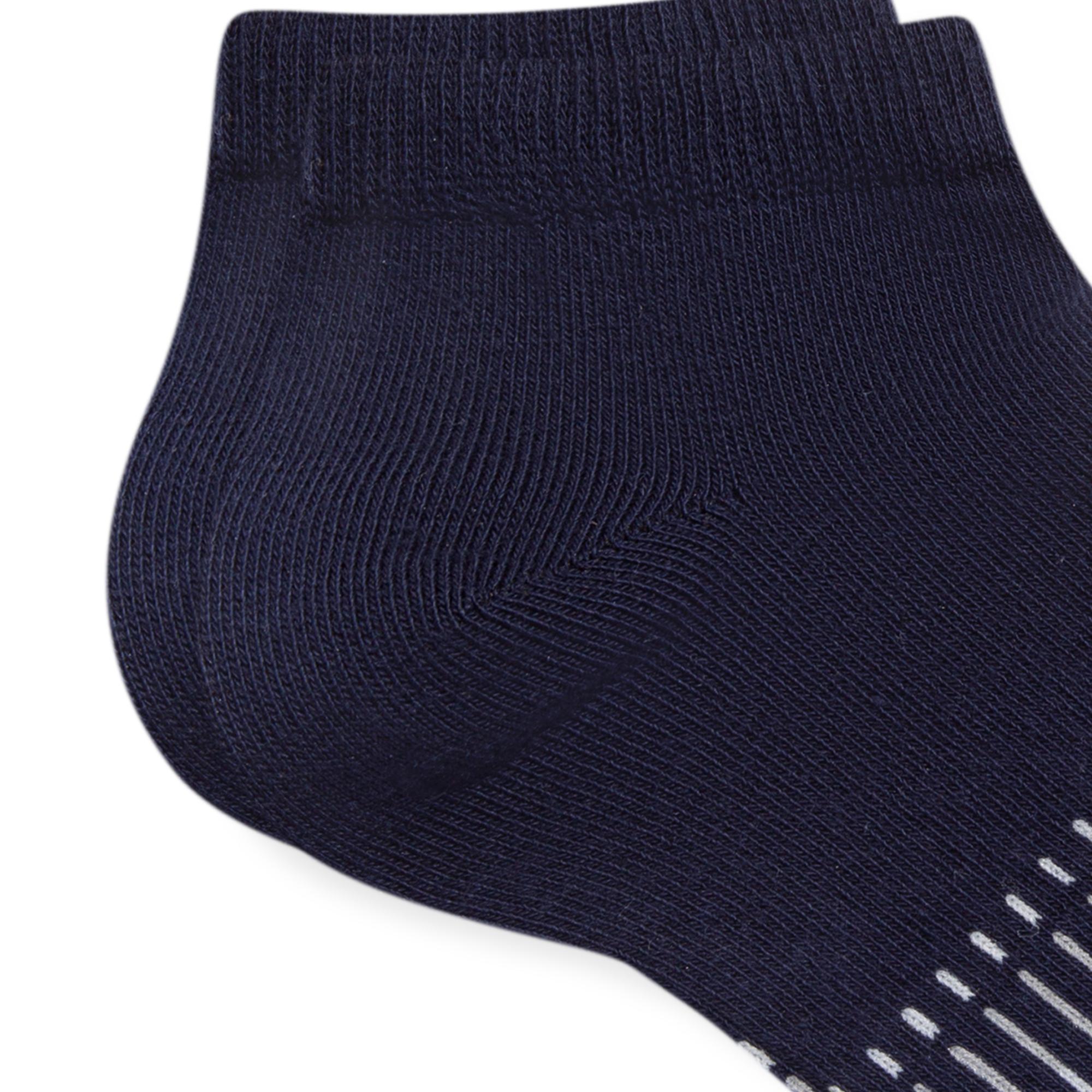Mavi Çizgili Lacivert Patik Çorap 092577-33649