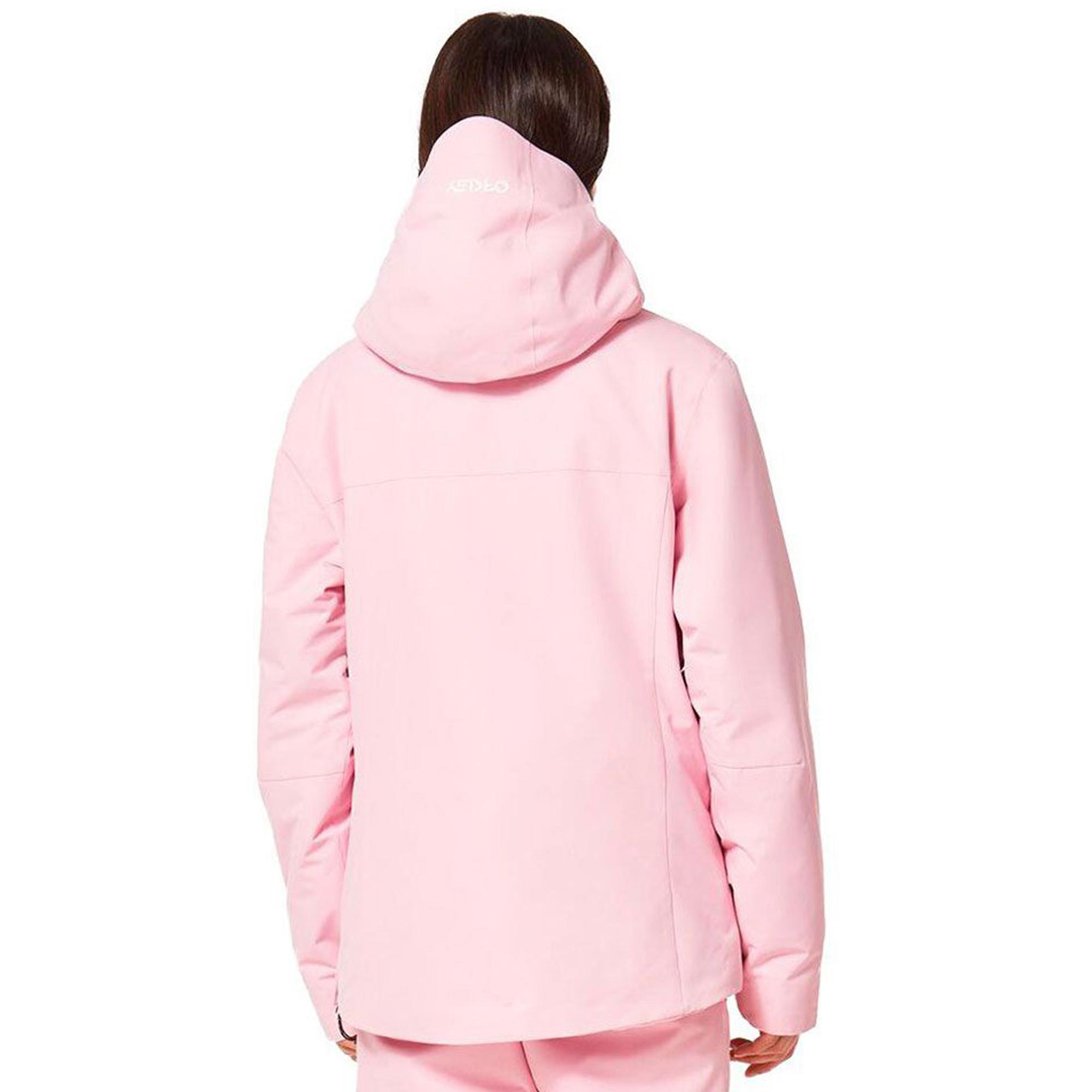 Oakley Holly Anorak Kadın Pembe Snowboard Ceketi