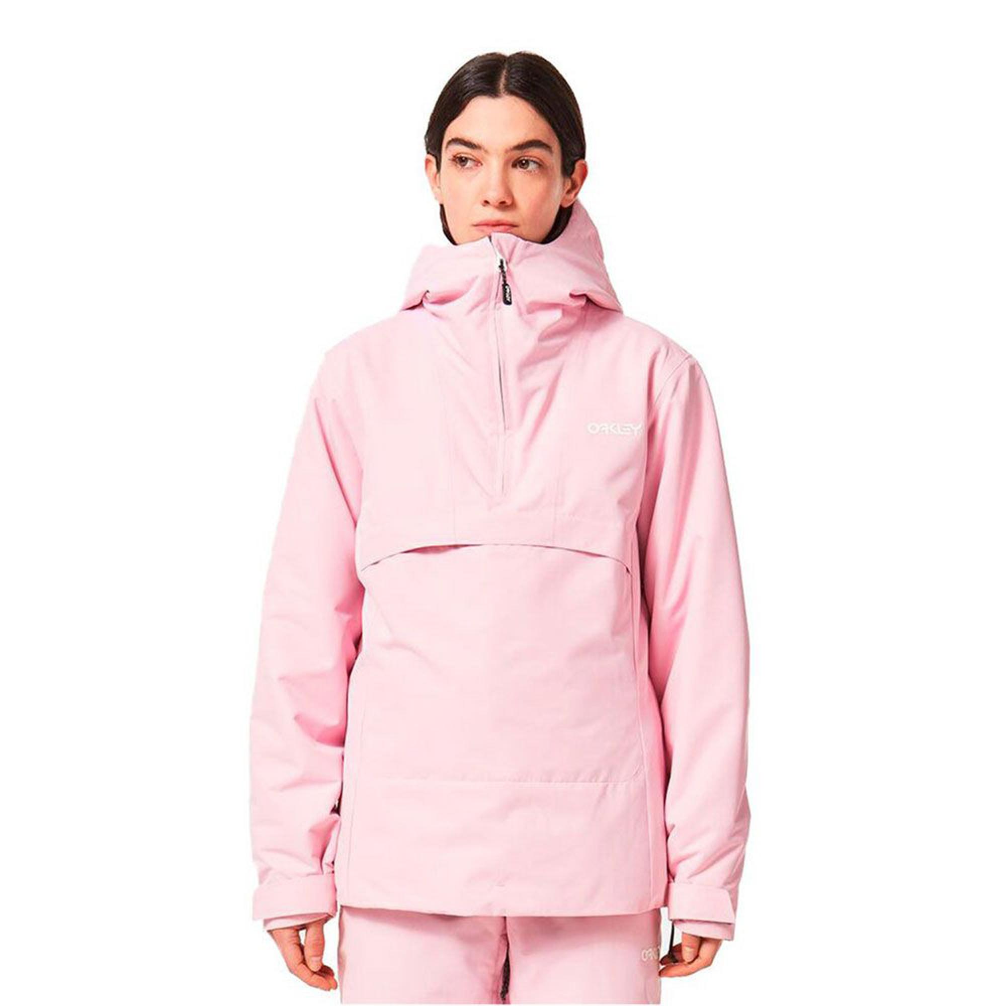 Oakley Holly Anorak Kadın Pembe Snowboard Ceketi