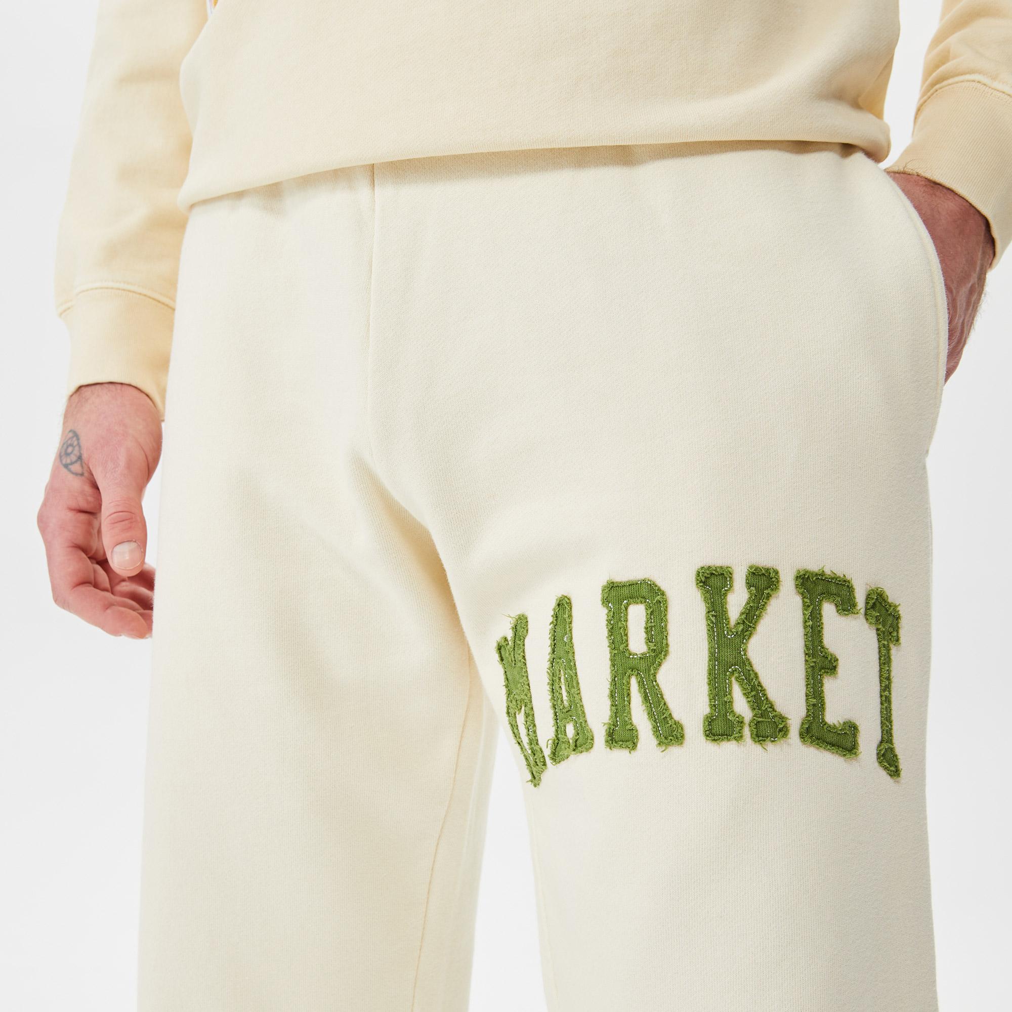 Market Vintage Wash Erkek Bej Eşofman Altı
