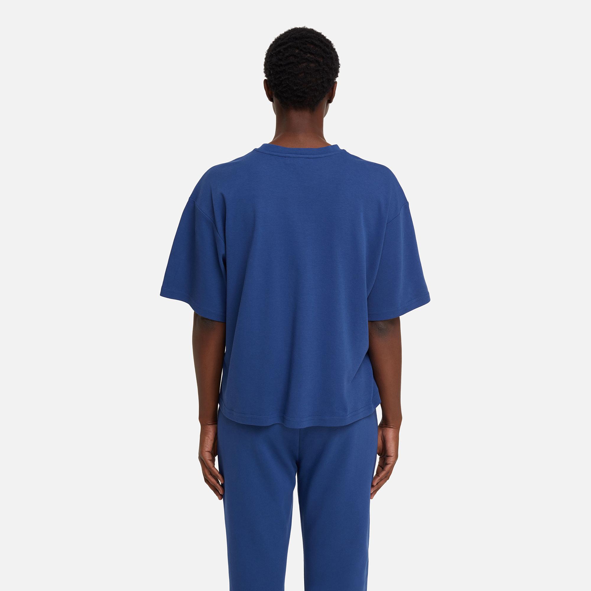 Les Benjamins Oversized 002 Kadın Lacivert T-Shirt