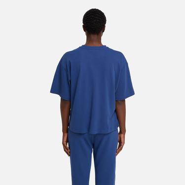  Les Benjamins Oversized 002 Kadın Lacivert T-Shirt