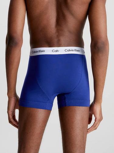  Calvin Klein 3'lü Pack Erkek Lacivert/Beyaz/Kırmızı Boxer