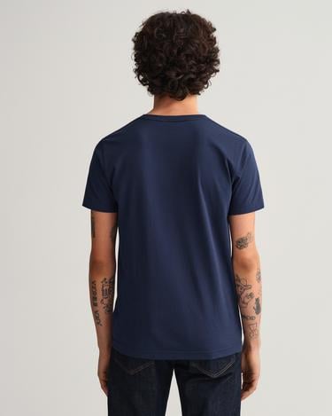  GANT Erkek Lacivert Slim Fit T-Shirt