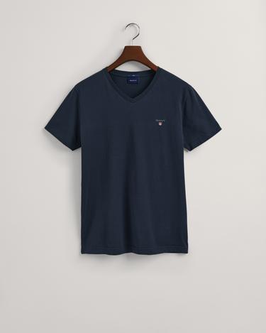  GANT Erkek Lacivert Slim Fit T-Shirt