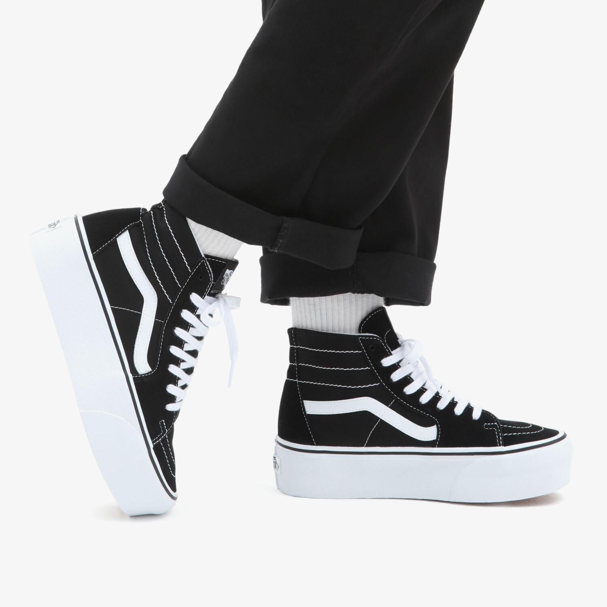 Vans Ua Sk8-Hi Tapered Stackform Unisex Siyah