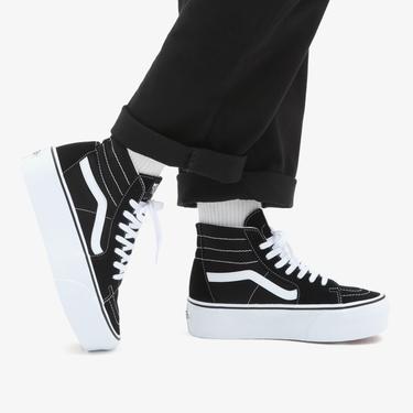  Vans Ua Sk8-Hi Tapered Stackform Unisex Siyah
