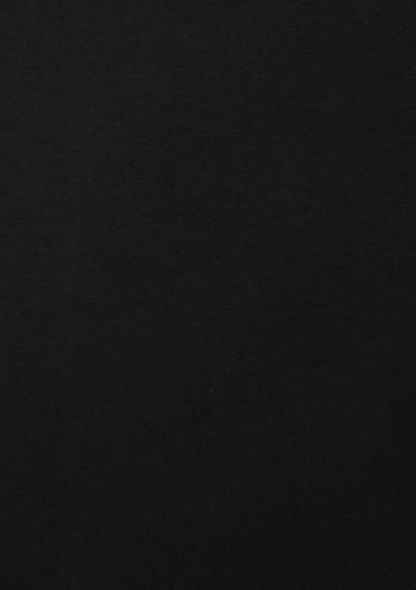  Mavi Bisiklet Yaka Siyah Basic Tişört Loose Fit / Bol Rahat Kesim 0610136-900