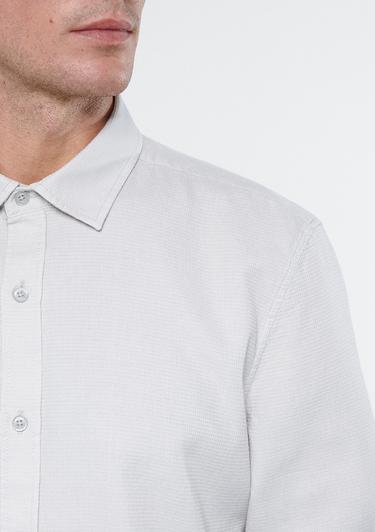  Mavi Gri Gömlek Slim Fit / Dar Kesim 8810217-70080