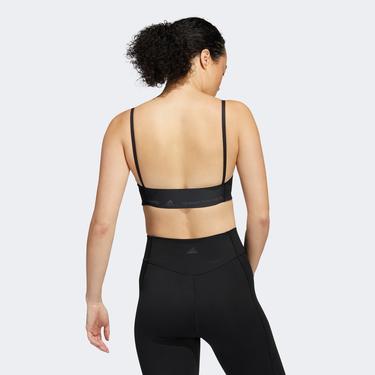  adidas Yoga Studio Light-Support  Kadın Siyah Bra