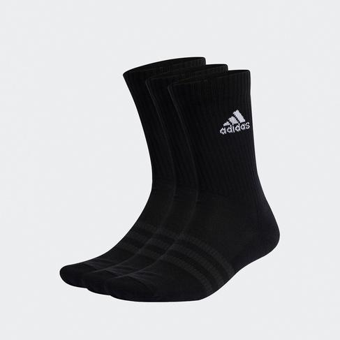  adidas Yastıklamalı Bilekli  3 Çift Unisex Siyah Çorap
