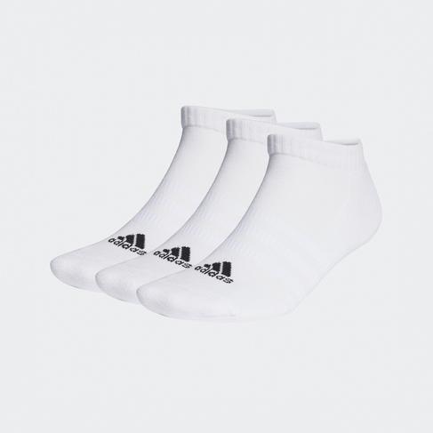  adidas Yastıklamalı Bileksiz  3 Çift Unisex Beyaz Çorap