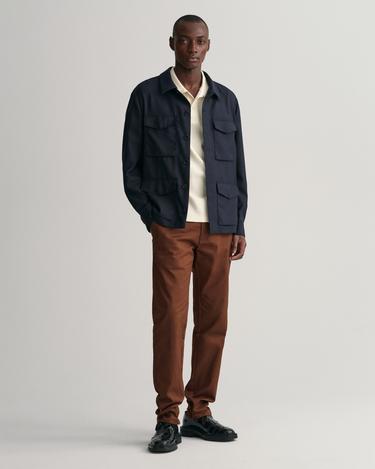  GANT Erkek Krem Regular Fit Dokulu Polo