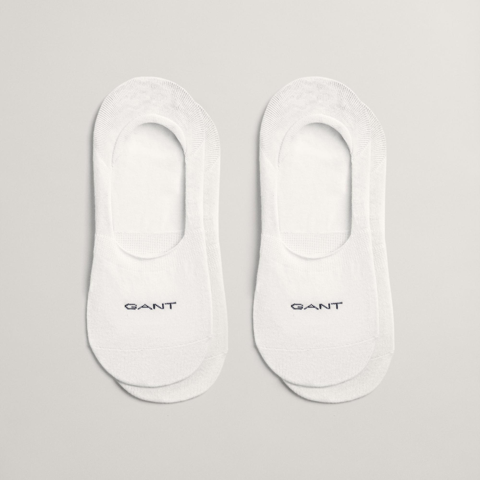 GANT Erkek Beyaz 2'li Çorap